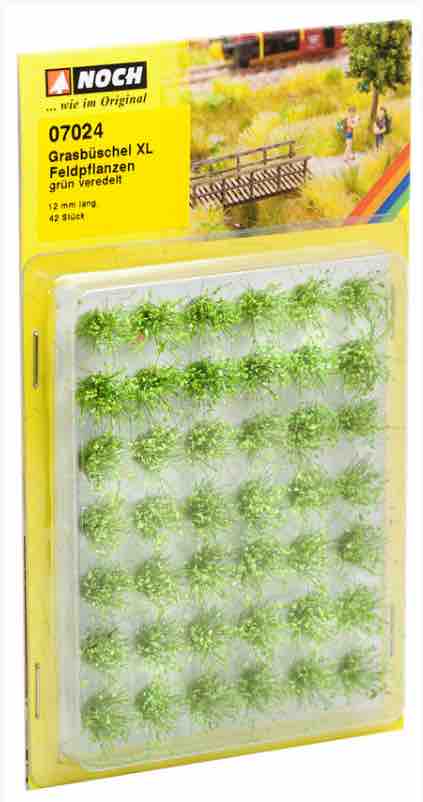 Noch 07024 Grass Tufts XL Field Plants Grass Tufts 6mm & 12 mm fibre ...