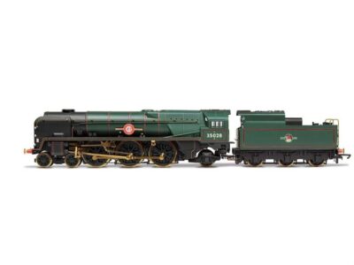 Hornby R3824 Class 8P Merchant Navy 4-6-2 35028 'Clan Line' in BR Green with late crest