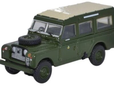 Oxford Diecast 76LAN2007 Land Rover Series II LWB Station Wagon - 44th Home Counties Infantry Division