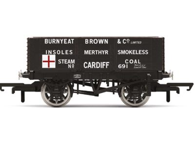 Hornby R60025 6 Plank Wagon, Burnyeat Brown & Co.