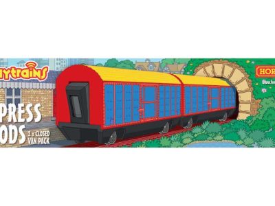 Hornby R9316 Playtrains - Express Goods 2 x Closed Wagon Pack